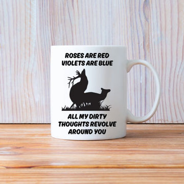 Roses Are Red Coffee Mug