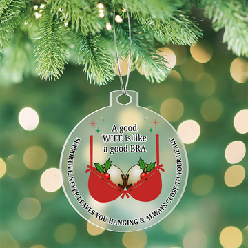 A good wife - Christmas Acrylic Ornament