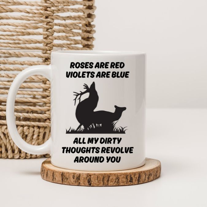 Roses Are Red Coffee Mug