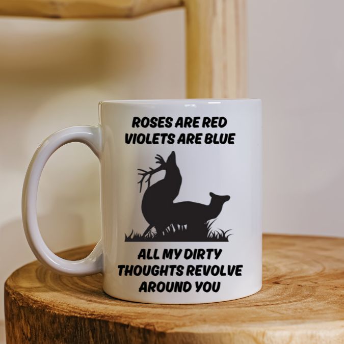 Roses Are Red Coffee Mug