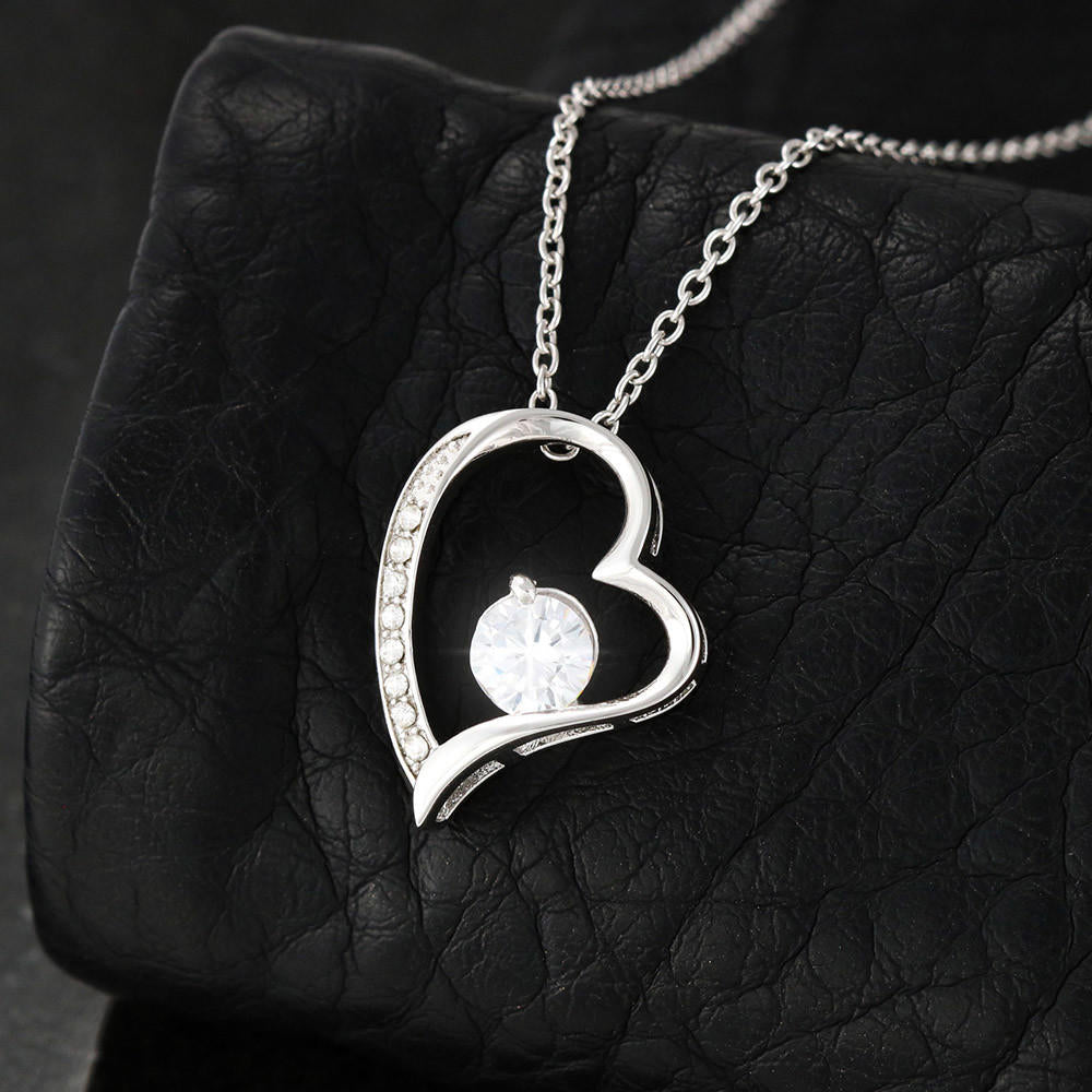 To My Wife My Best Friend - Forever Love Necklace
